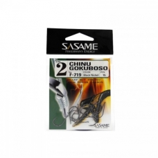 Anzois Sasame Chinu Gokuboso Nº2 F-719 Black Nickel